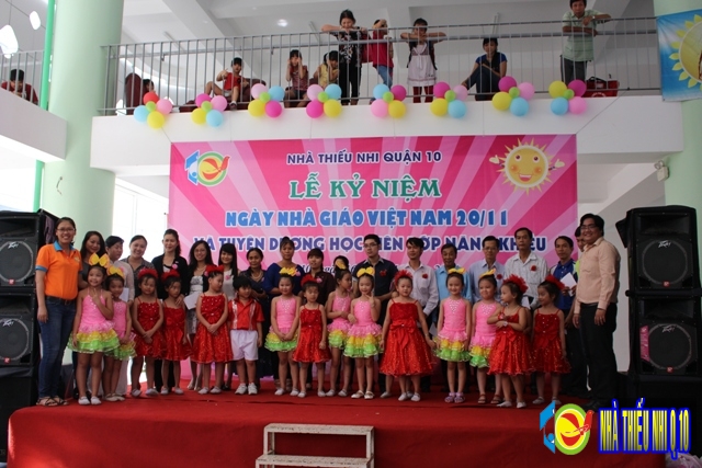 Lễ Kỷ niệm Ngày Nhà giáo Việt Nam và tuyên dương học viên lớp năng khiếu năm 2014